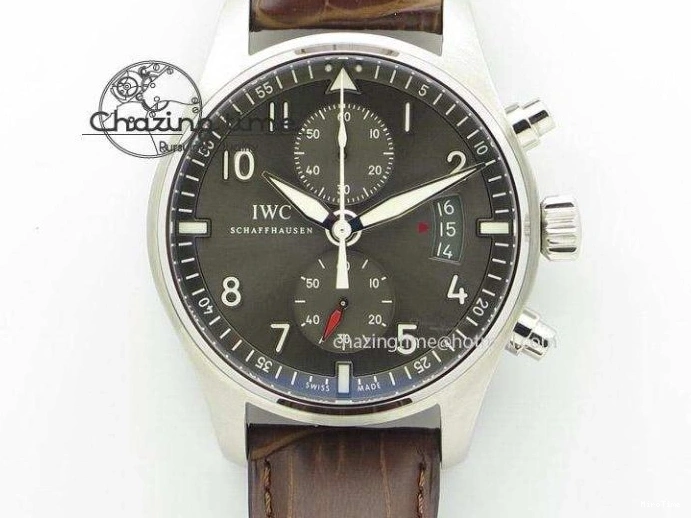 MIROTIME 0114 EasyCare Big Pilot Real PR IW500916 2016 “Le Petit Prince” ZF Best Edition On Brown Leather Strap A 7292